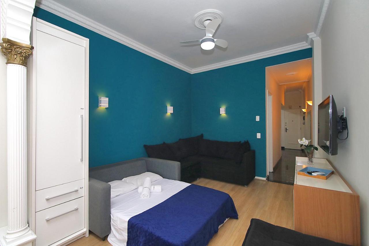Апартаменти Fantastico 1 Quarto E Sala Em Copacabana Com Vista Para Natureza Ріо-де-Жанейро Екстер'єр фото