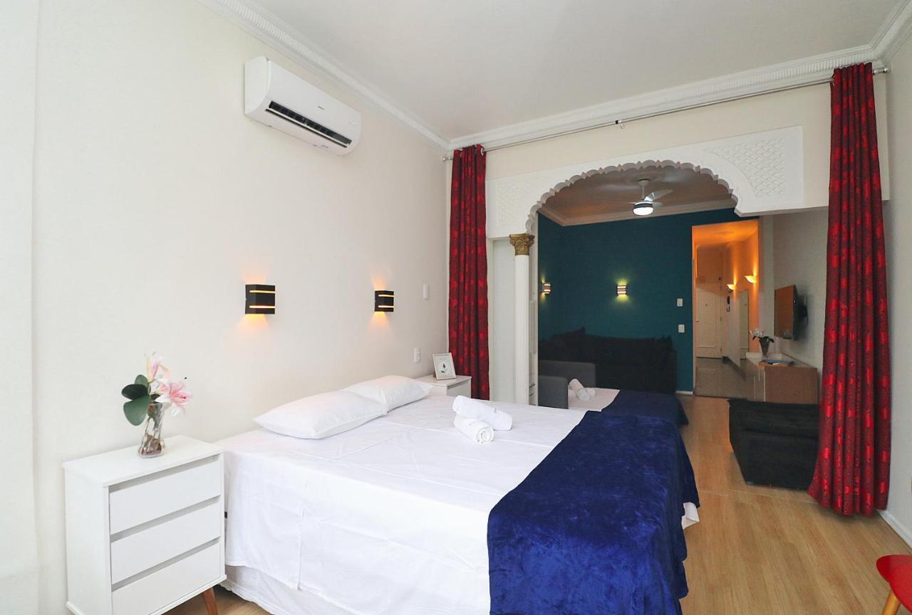 Апартаменти Fantastico 1 Quarto E Sala Em Copacabana Com Vista Para Natureza Ріо-де-Жанейро Екстер'єр фото