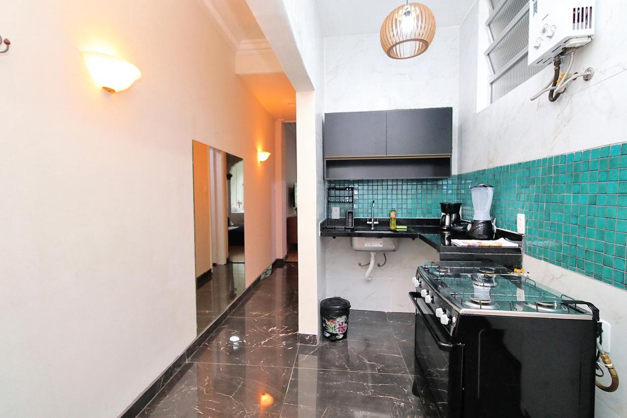 Апартаменти Fantastico 1 Quarto E Sala Em Copacabana Com Vista Para Natureza Ріо-де-Жанейро Екстер'єр фото