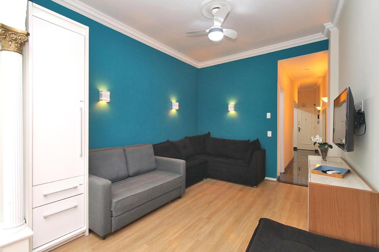 Апартаменти Fantastico 1 Quarto E Sala Em Copacabana Com Vista Para Natureza Ріо-де-Жанейро Екстер'єр фото