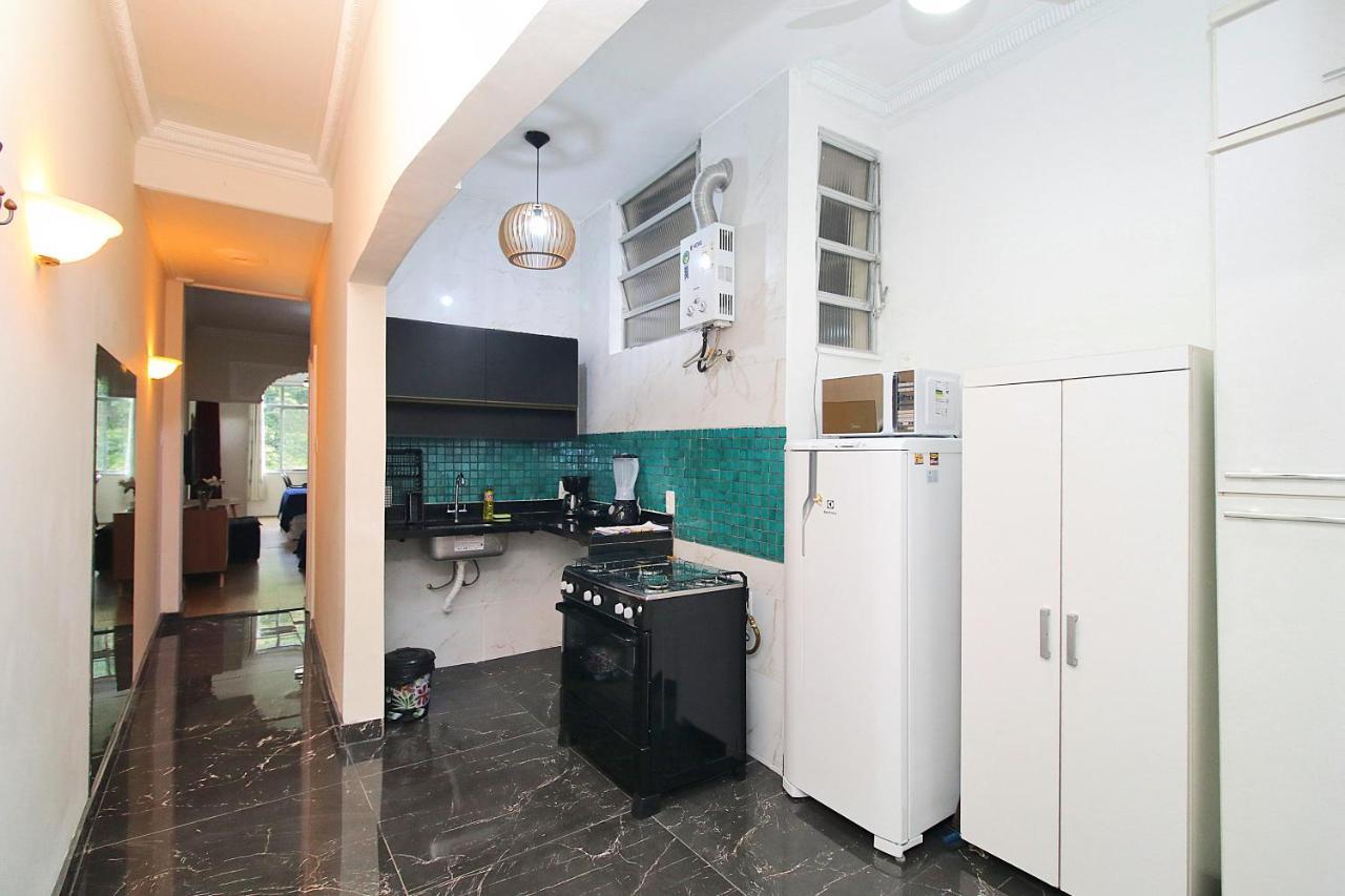 Апартаменти Fantastico 1 Quarto E Sala Em Copacabana Com Vista Para Natureza Ріо-де-Жанейро Екстер'єр фото